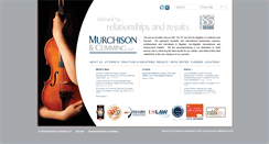 Desktop Screenshot of murchisonlaw.com