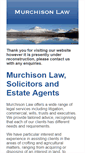 Mobile Screenshot of murchisonlaw.co.uk